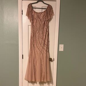 Light Pink Evening Gown Adrianna Papell